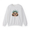 Shih Tzu Statue of Liberty Sweatshirt