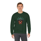 Rottweiler Statue of Liberty Sweatshirt