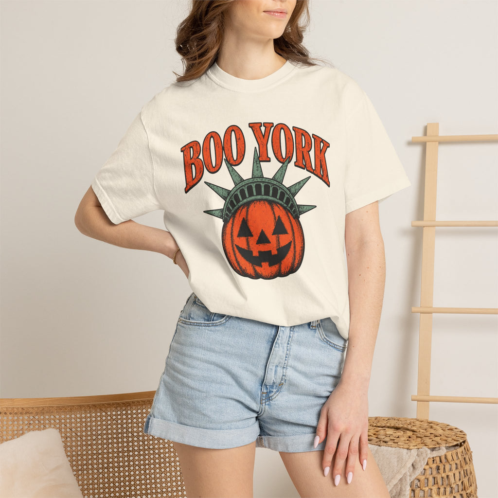 Boo York Pumpkin Statue of Liberty Tee | Halloween T-shirt