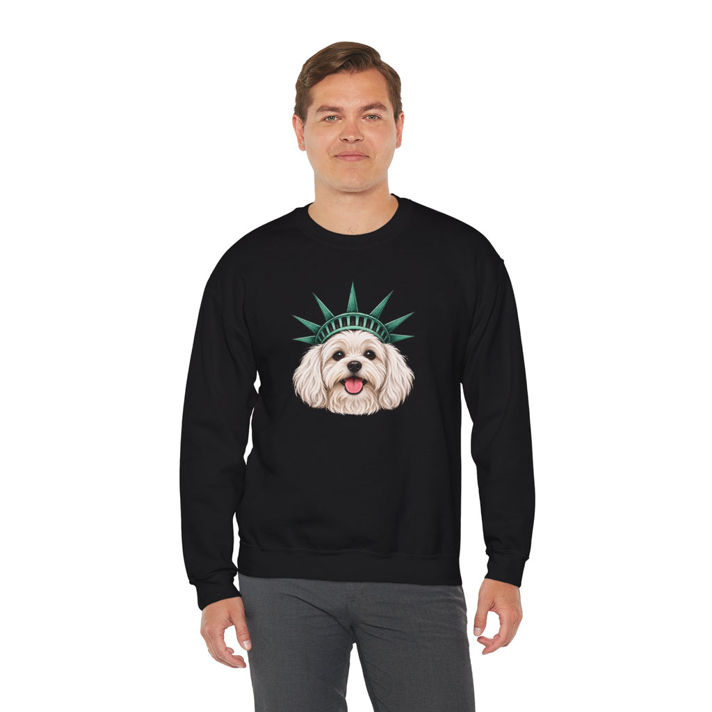 Maltese Statue of Liberty Sweatshirt