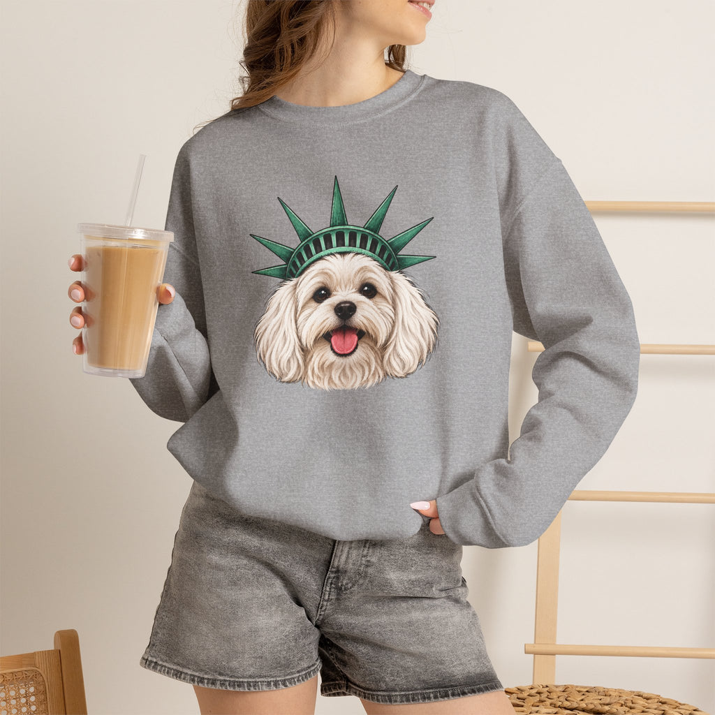 Maltese Statue of Liberty Sweatshirt
