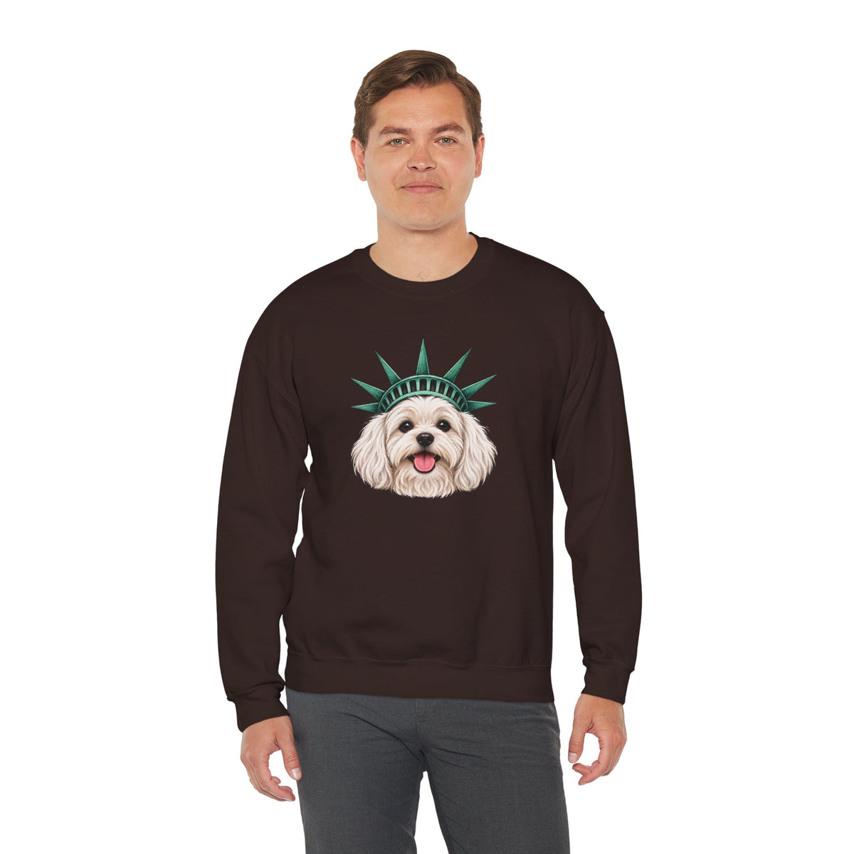 Maltese Statue of Liberty Sweatshirt