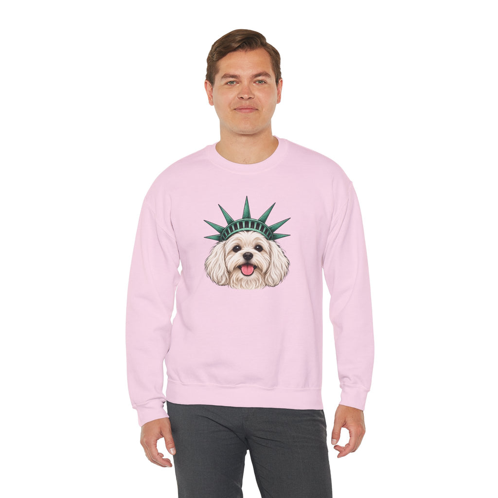 Maltese Statue of Liberty Sweatshirt