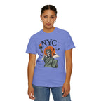 NYC Skeleton Statue of Liberty T-Shirt | Halloween New York Graphic Tee