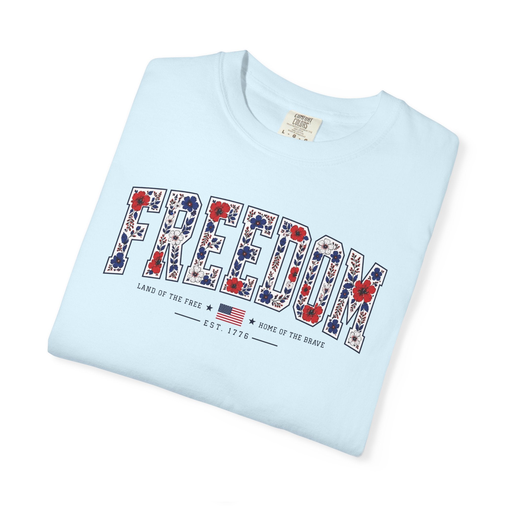Freedom Floral Tee
