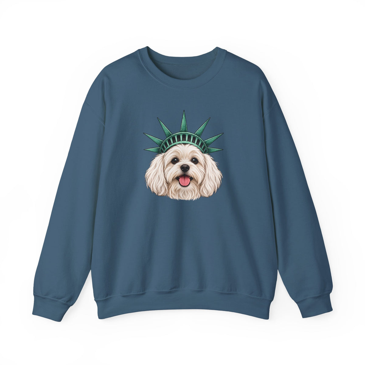 Maltese Statue of Liberty Sweatshirt