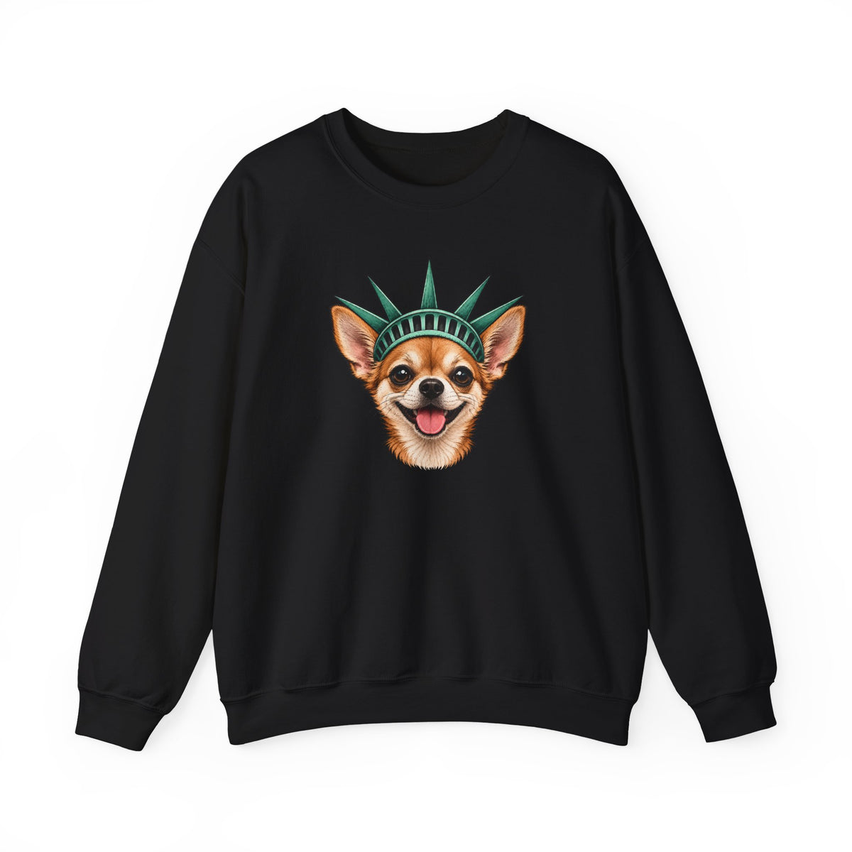 Chihuahua Statue of Liberty Sweatshirt