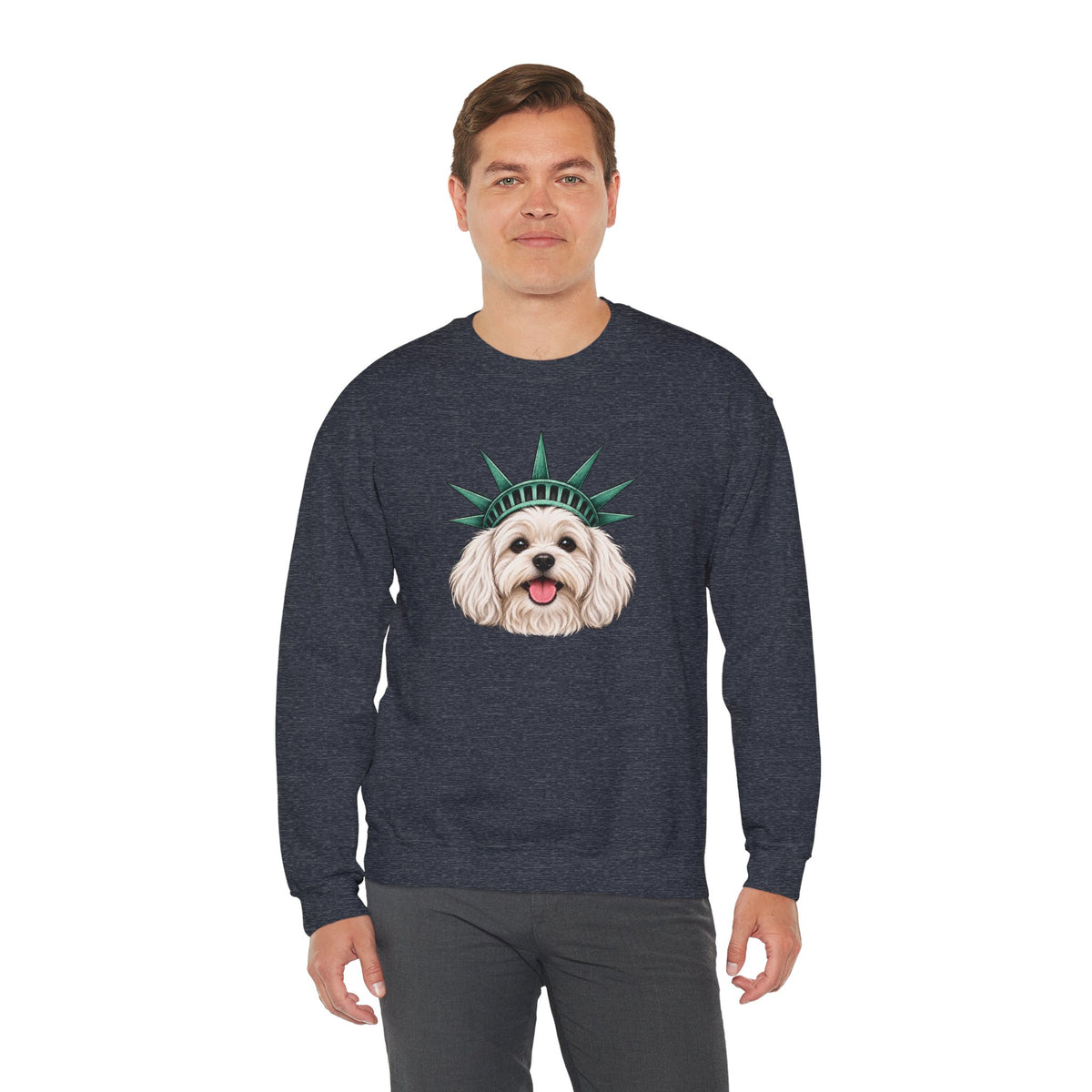 Maltese Statue of Liberty Sweatshirt