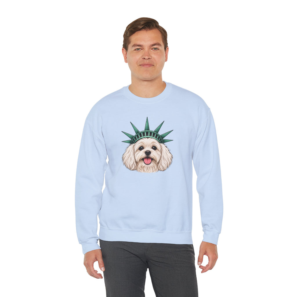 Maltese Statue of Liberty Sweatshirt