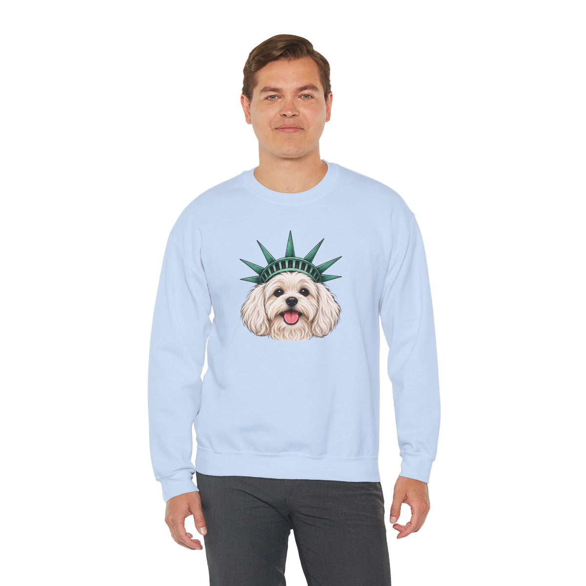 Maltese Statue of Liberty Sweatshirt