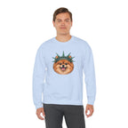 Pomeranian Statue of Liberty Sweatshirt