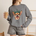 Chihuahua Statue of Liberty Sweatshirt