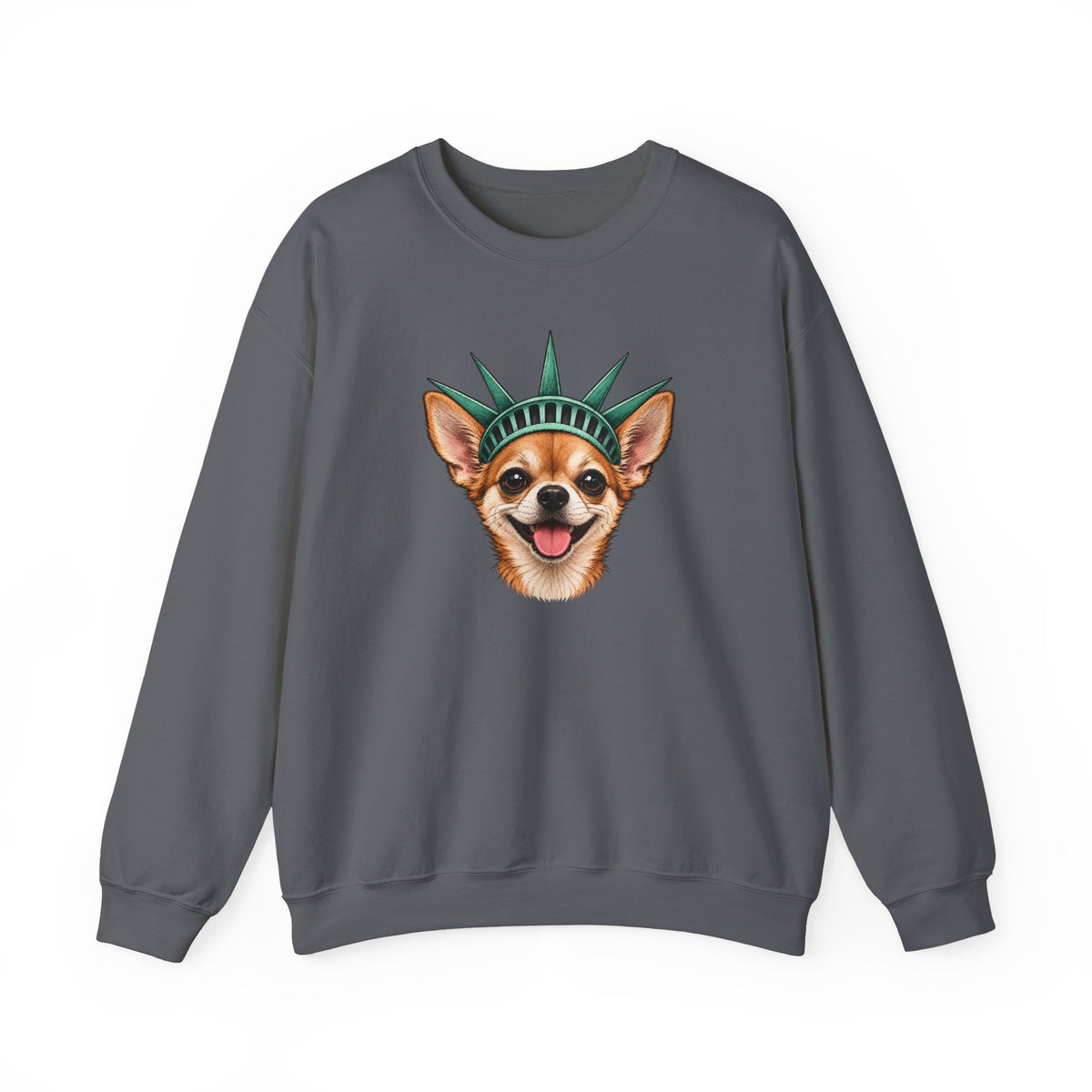 Chihuahua Statue of Liberty Sweatshirt