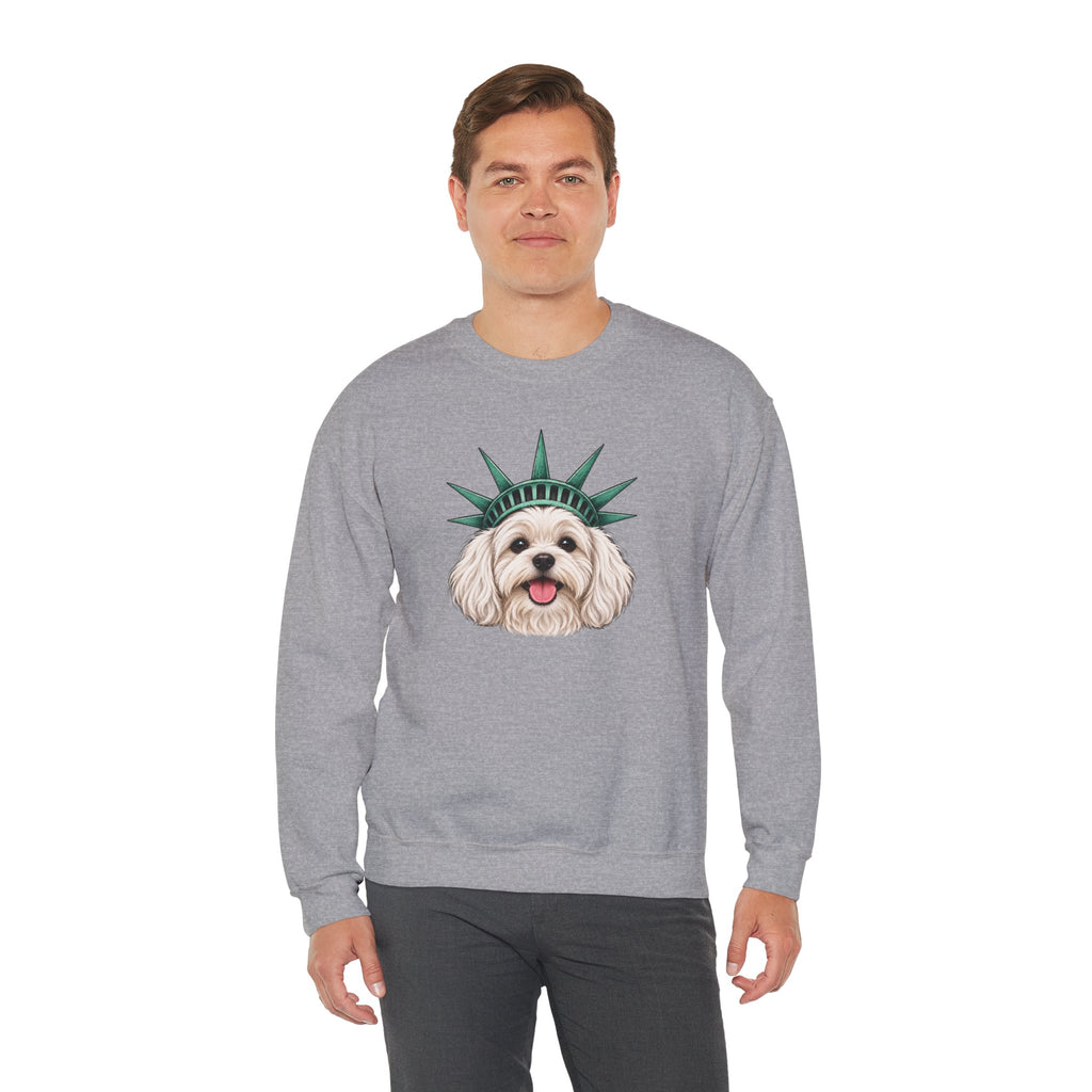 Maltese Statue of Liberty Sweatshirt