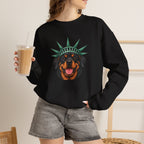 Rottweiler Statue of Liberty Sweatshirt