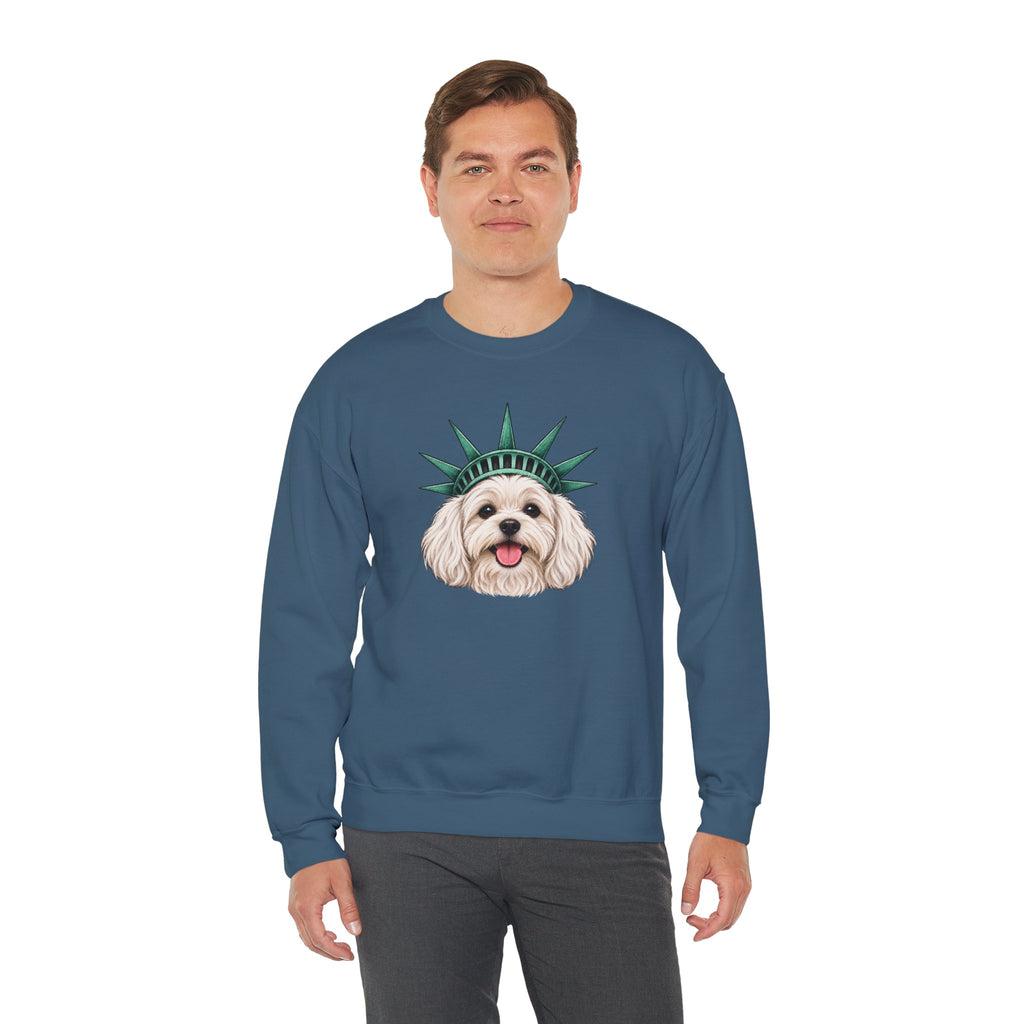 Maltese Statue of Liberty Sweatshirt