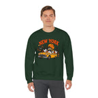 New York Halloween Taxi Ghost Sweatshirt