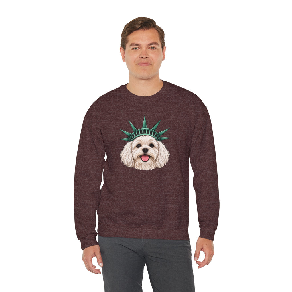Maltese Statue of Liberty Sweatshirt
