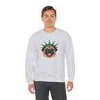 Pug Statue of Liberty Sweatshirt