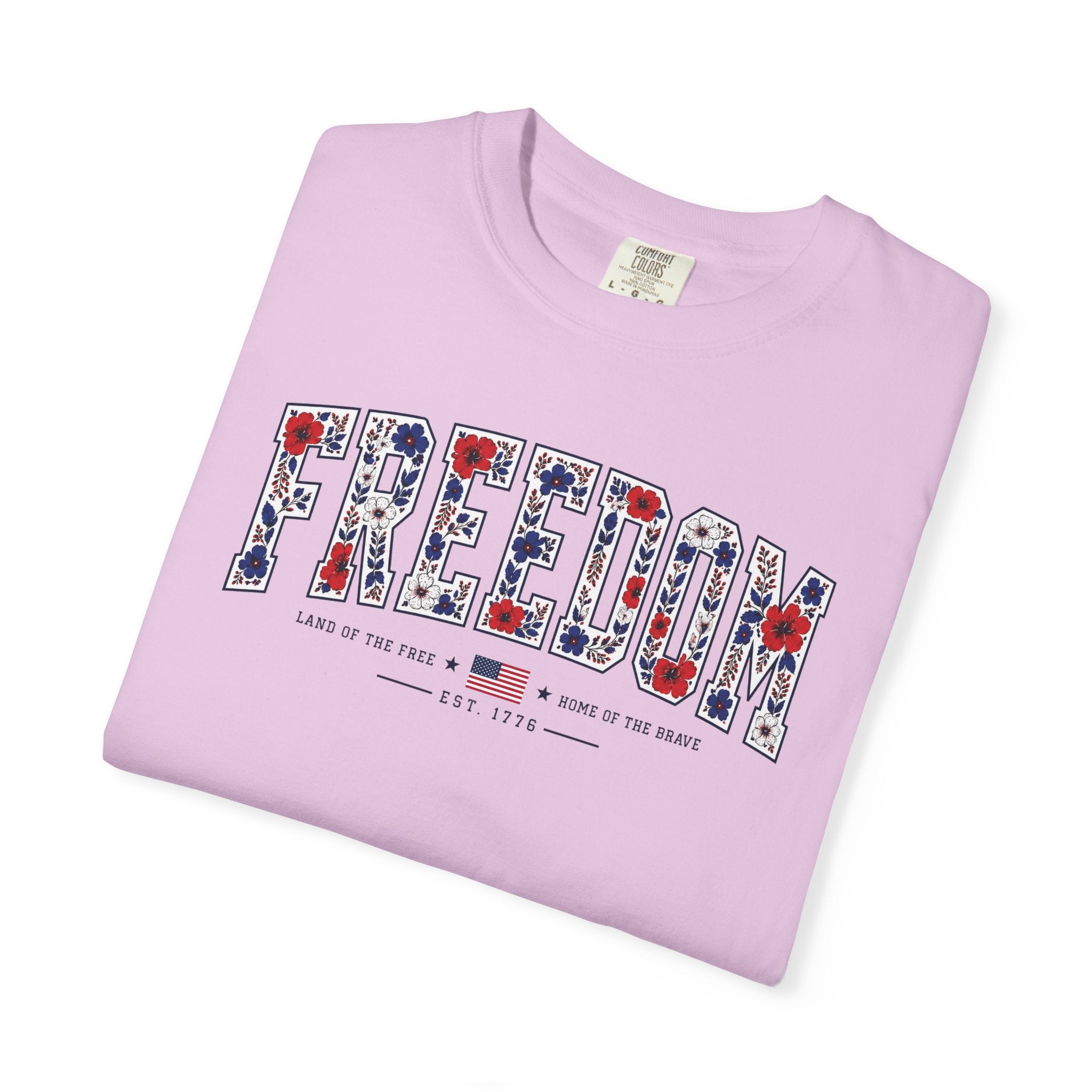 Freedom Floral Tee
