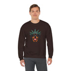 Rottweiler Statue of Liberty Sweatshirt