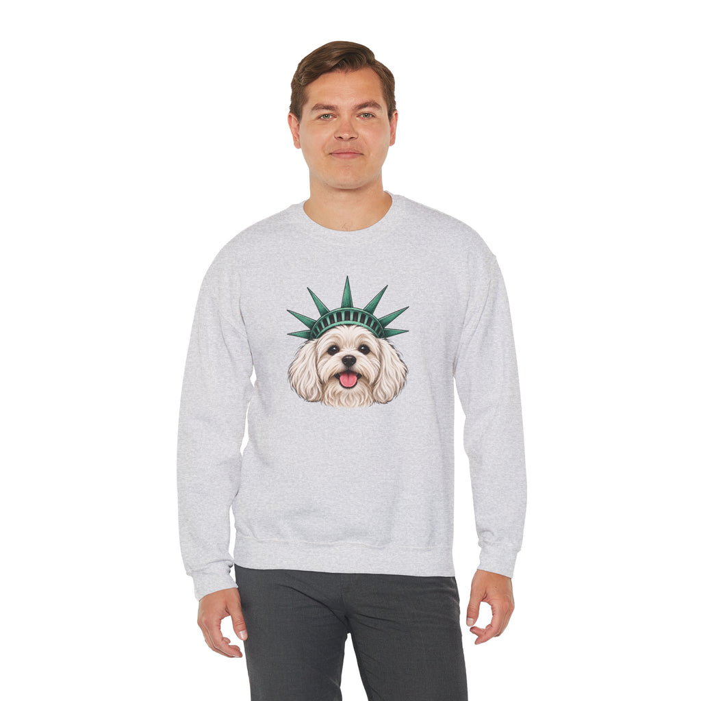Maltese Statue of Liberty Sweatshirt