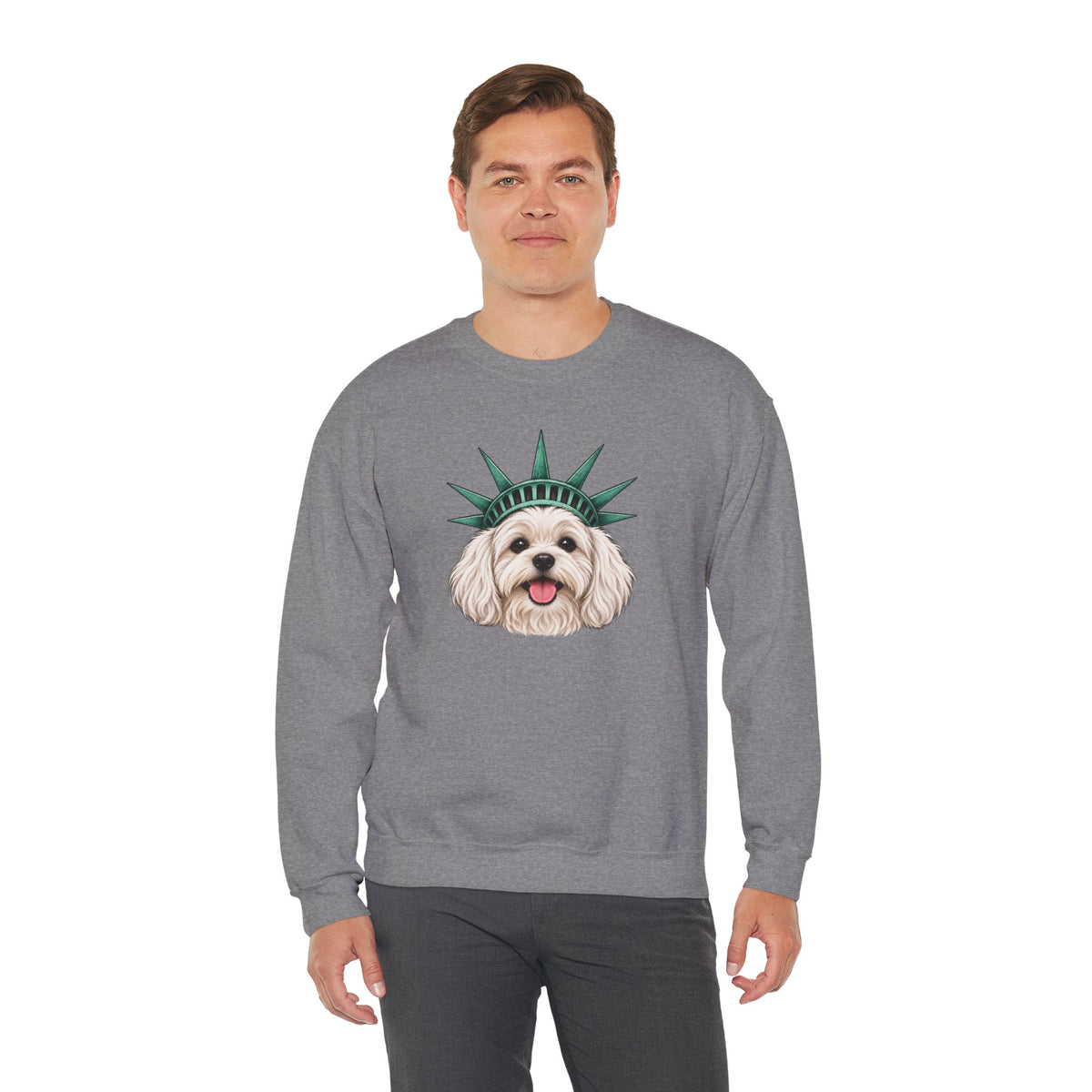 Maltese Statue of Liberty Sweatshirt