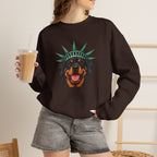 Rottweiler Statue of Liberty Sweatshirt