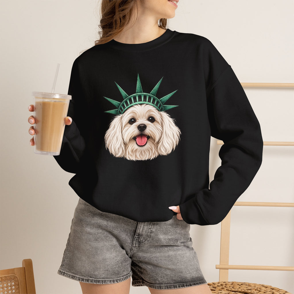Maltese Statue of Liberty Sweatshirt