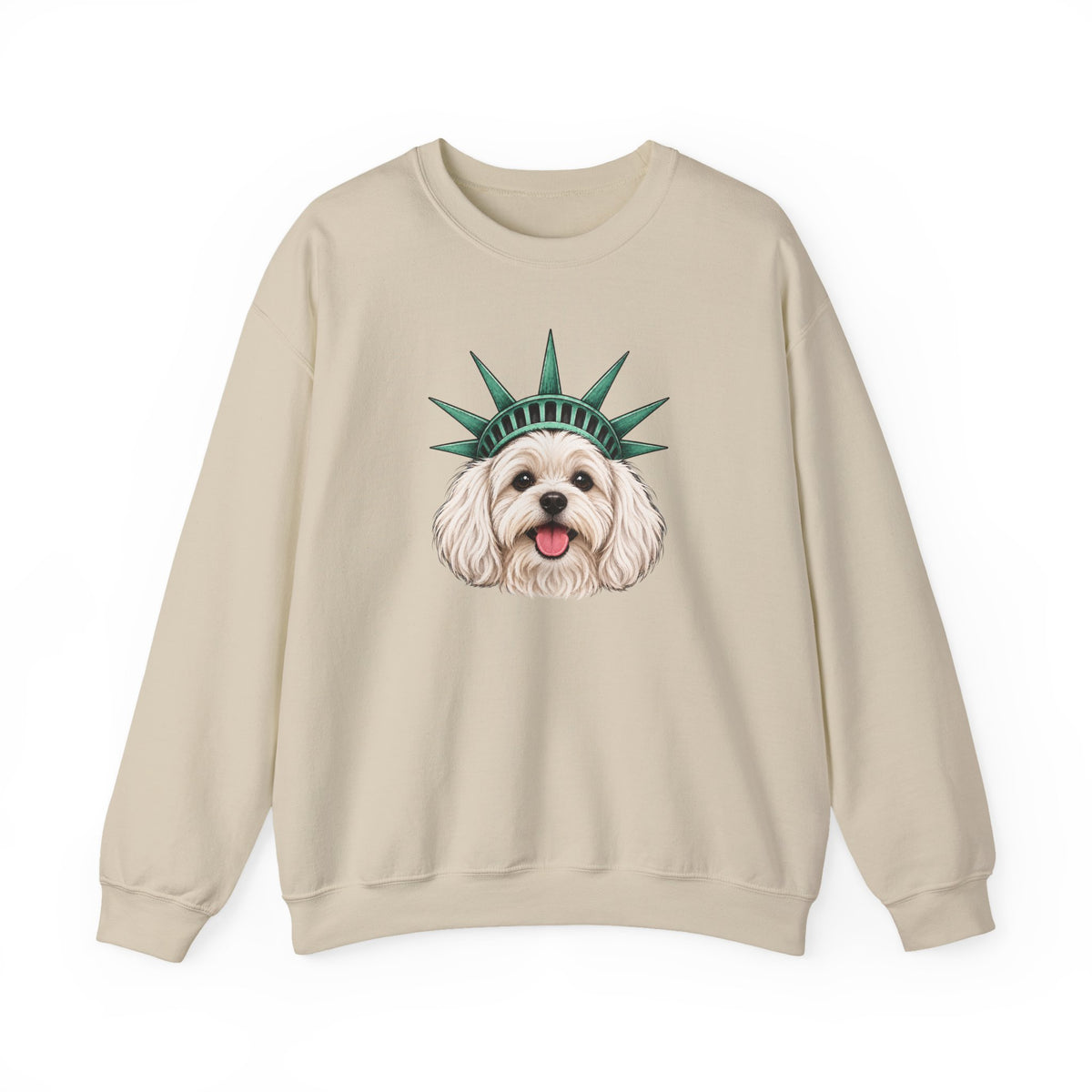 Maltese Statue of Liberty Sweatshirt