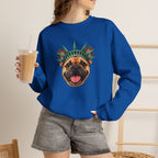 French Bulldog Statue of Liberty Sweatshirt