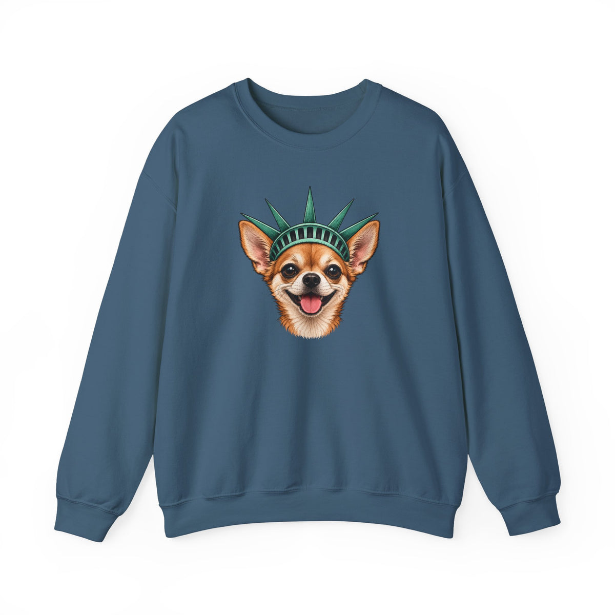Chihuahua Statue of Liberty Sweatshirt