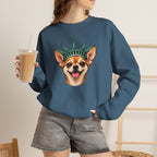 Chihuahua Statue of Liberty Sweatshirt