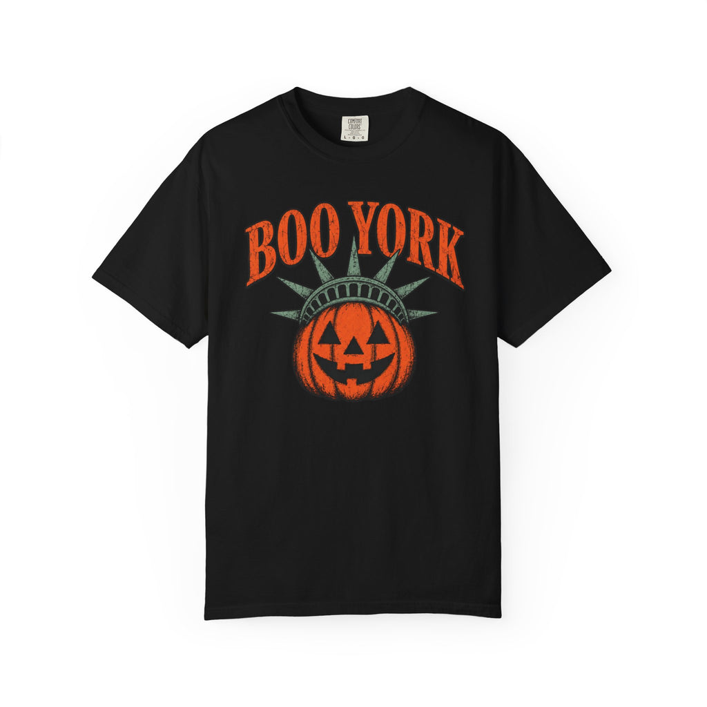 Boo York Pumpkin Statue of Liberty Tee | Halloween T-shirt