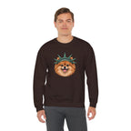 Pomeranian Statue of Liberty Sweatshirt