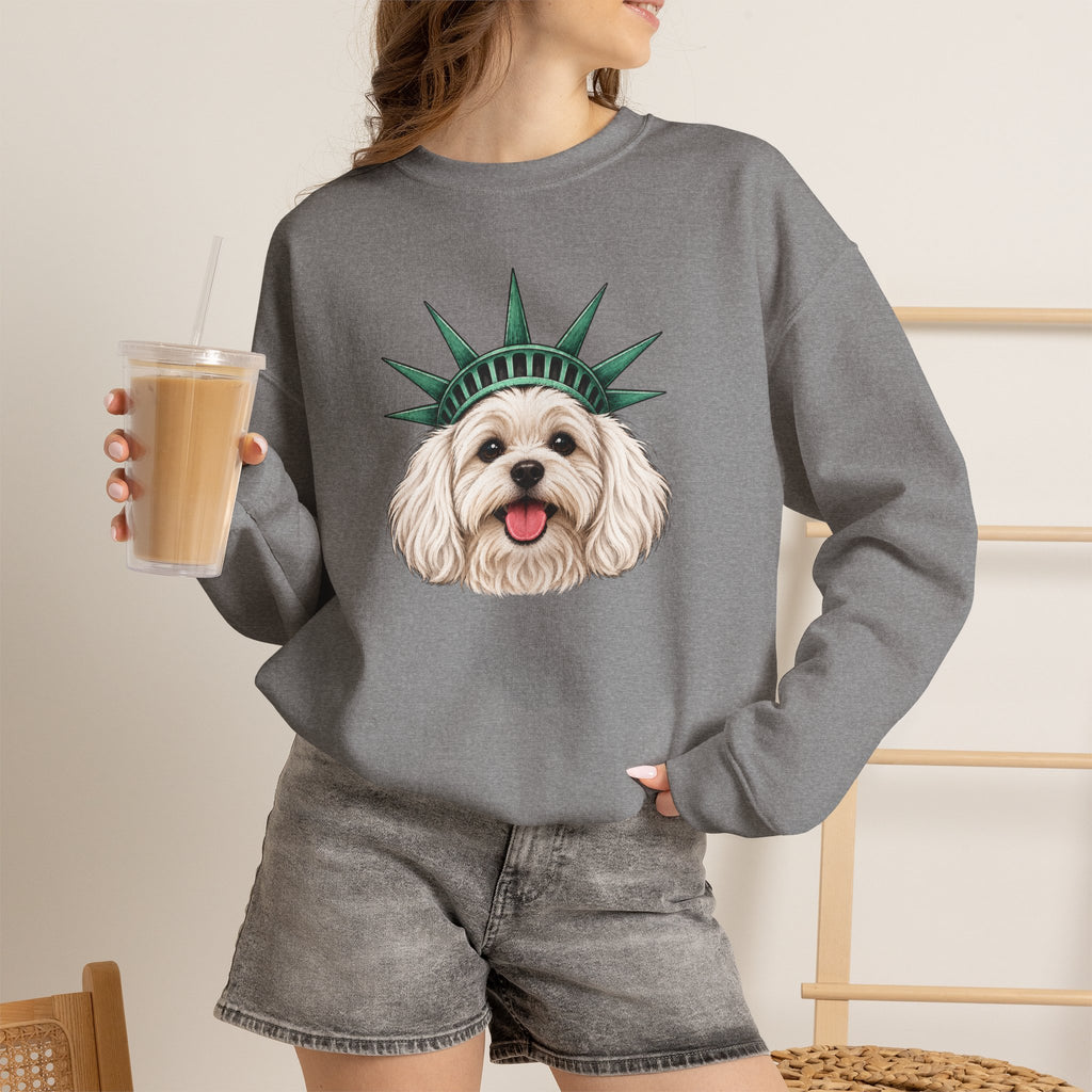 Maltese Statue of Liberty Sweatshirt