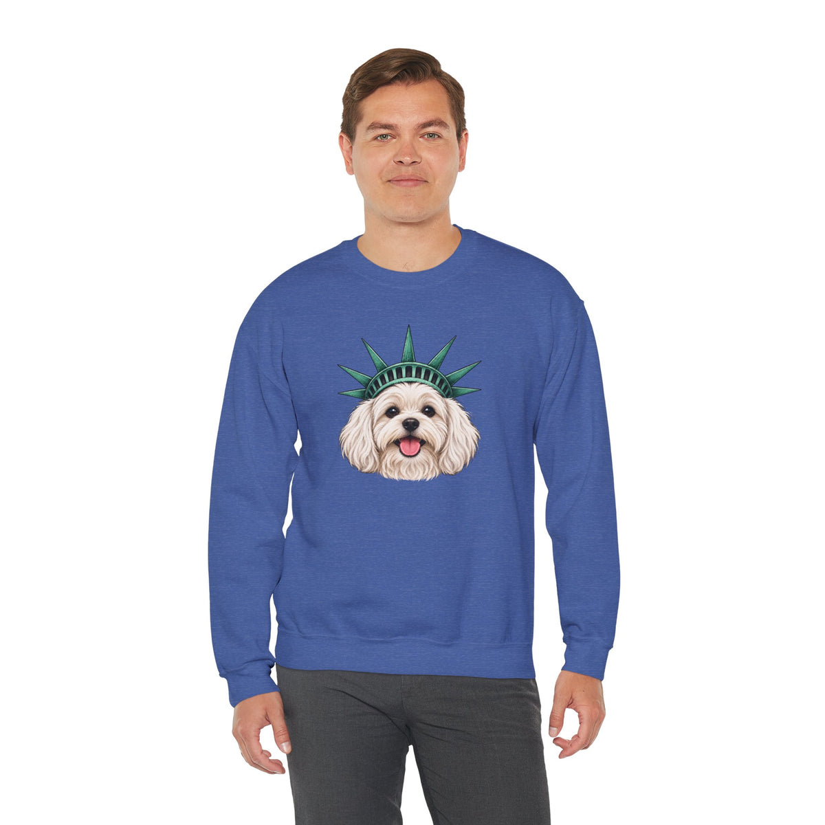 Maltese Statue of Liberty Sweatshirt