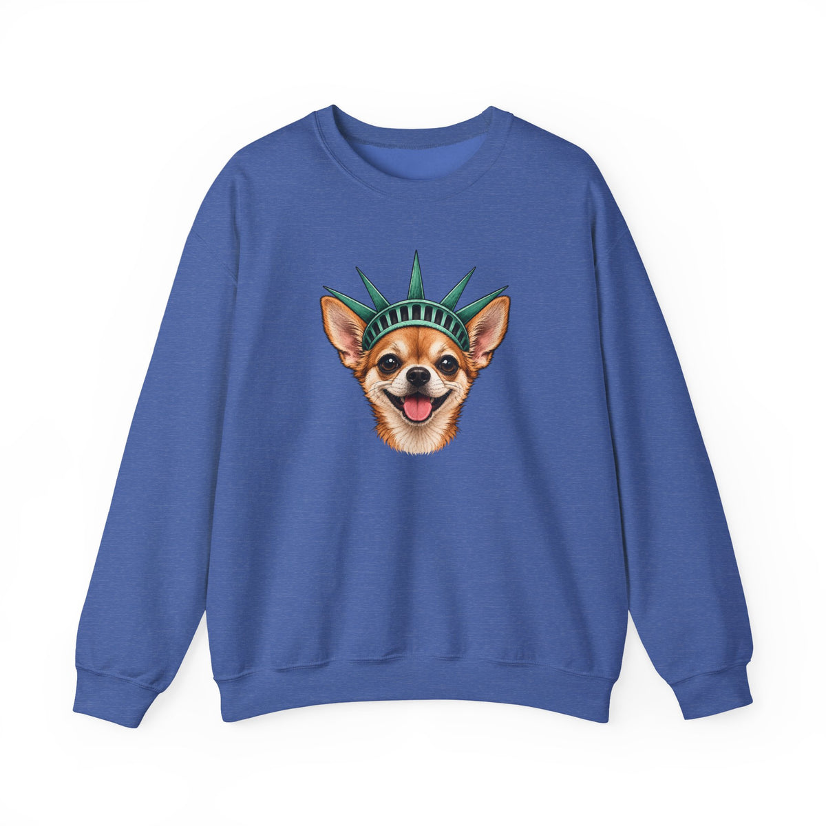 Chihuahua Statue of Liberty Sweatshirt