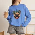 French Bulldog Statue of Liberty Sweatshirt