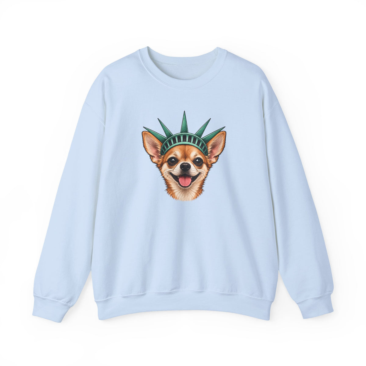 Chihuahua Statue of Liberty Sweatshirt
