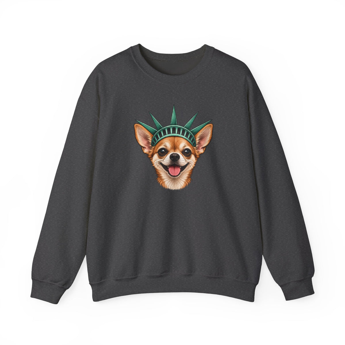 Chihuahua Statue of Liberty Sweatshirt