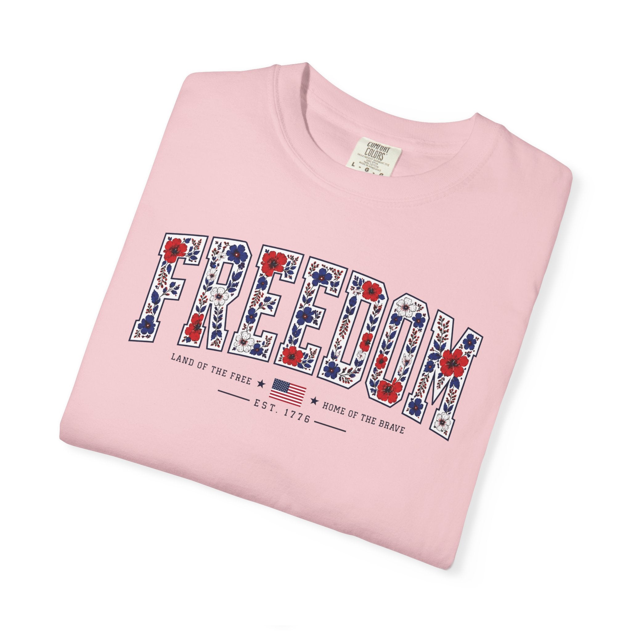 Freedom Floral Tee