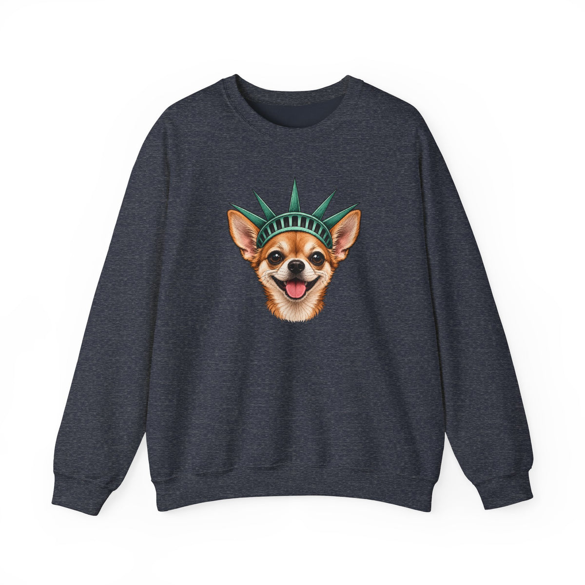 Chihuahua Statue of Liberty Sweatshirt