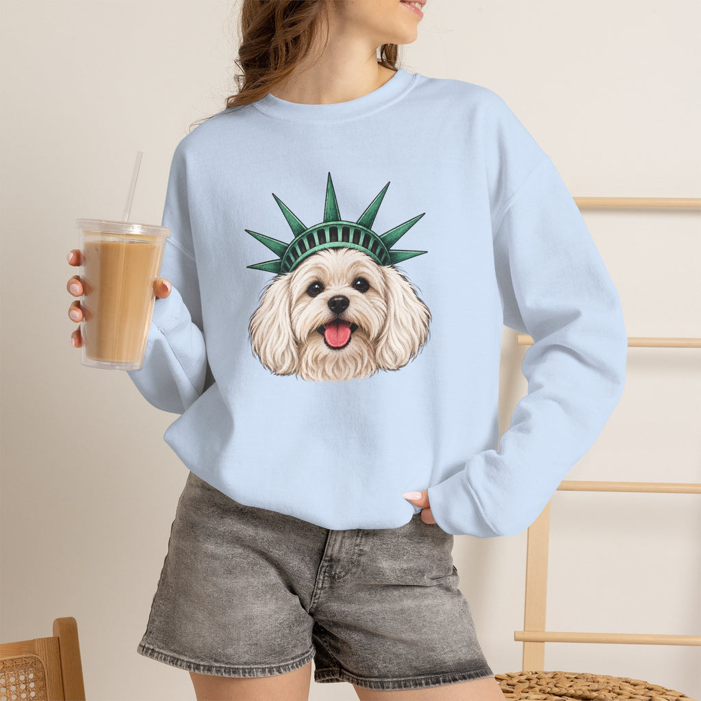 Maltese Statue of Liberty Sweatshirt