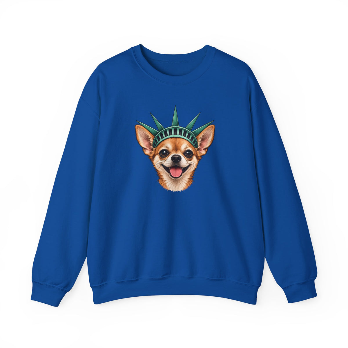 Chihuahua Statue of Liberty Sweatshirt