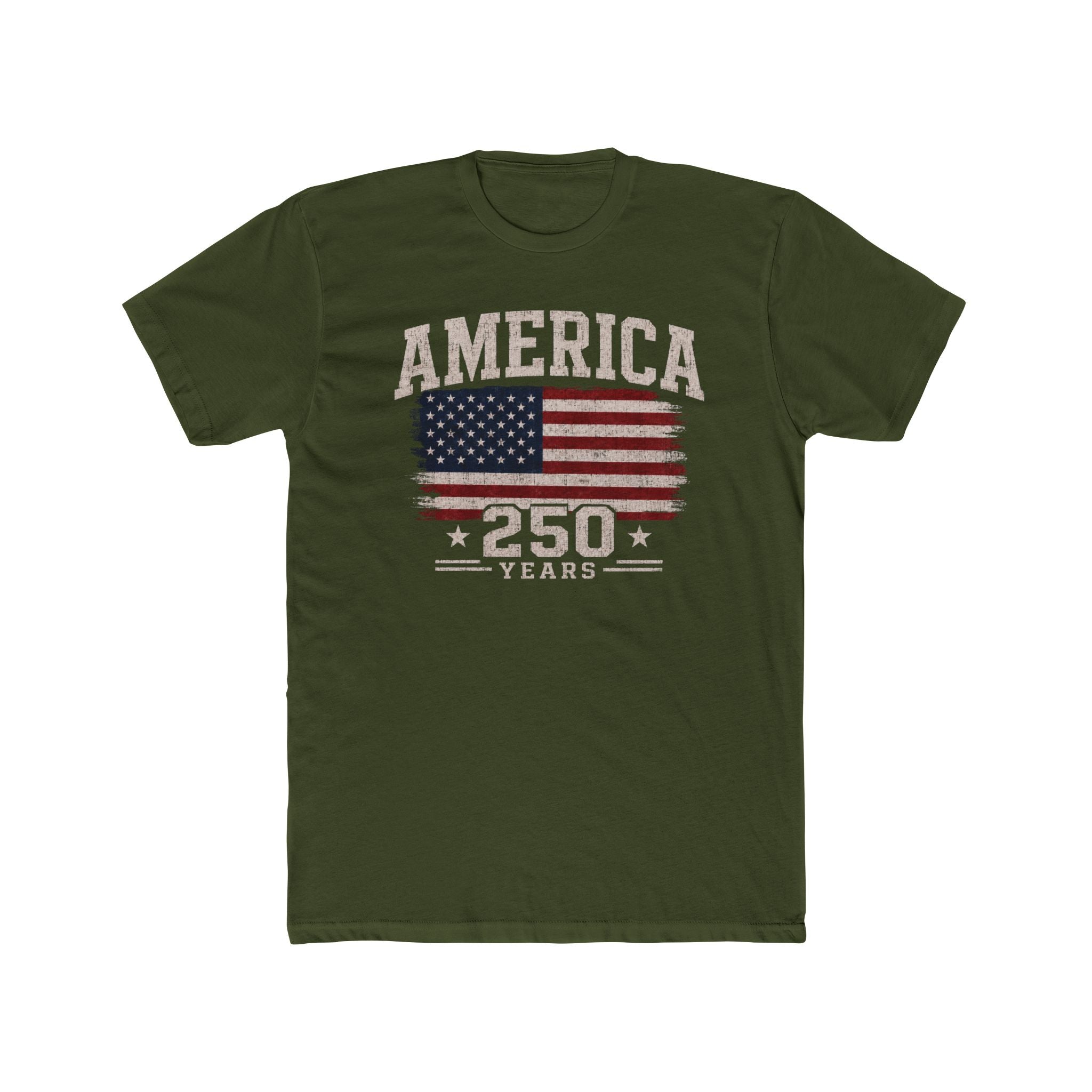 Distressed America 250 Tee