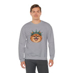 Pomeranian Statue of Liberty Sweatshirt