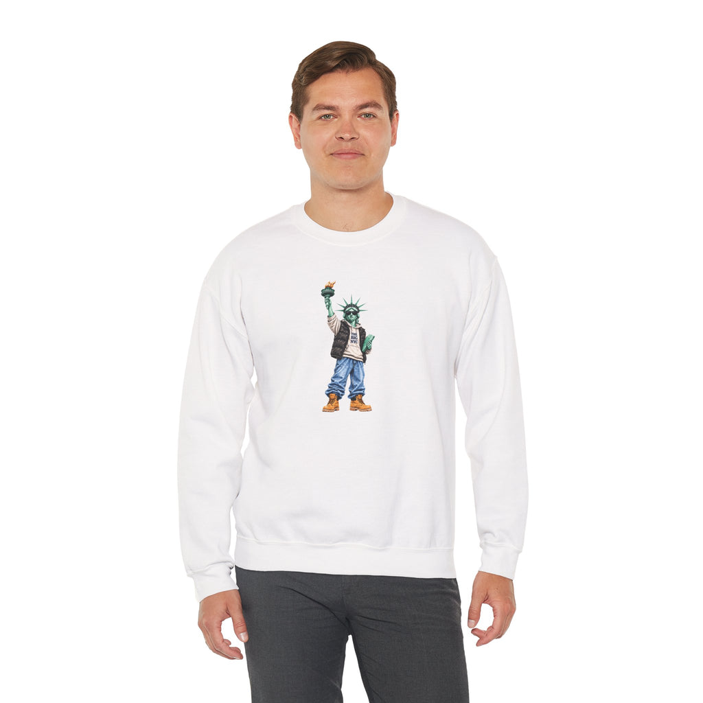 Statue of Liberty Streetwear Crewneck Sweatshirt
