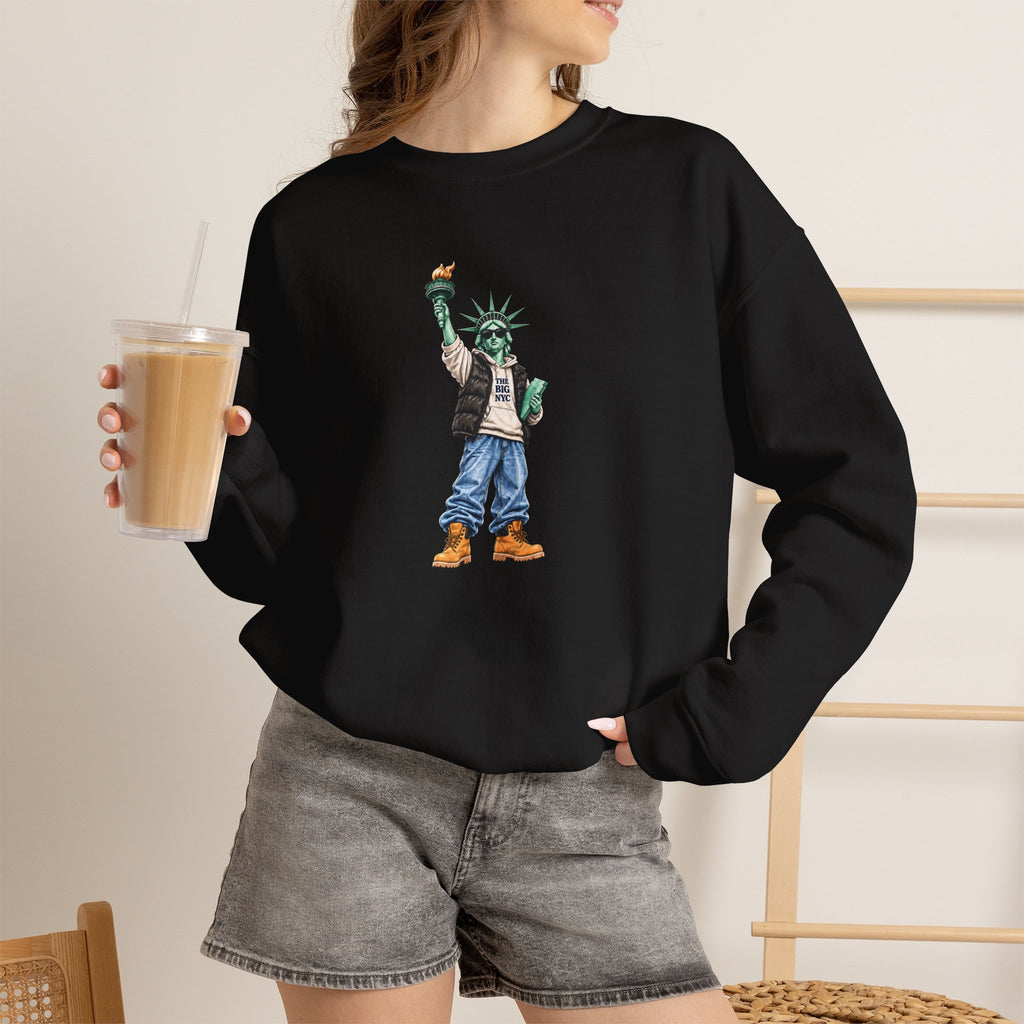 Statue of Liberty Streetwear Crewneck Sweatshirt