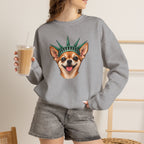 Chihuahua Statue of Liberty Sweatshirt